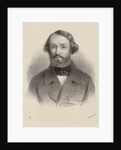 Portrait of the composer Albert Grisar, 1850 by Anonymous