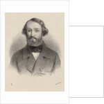 Portrait of the composer Albert Grisar, 1850 by Anonymous