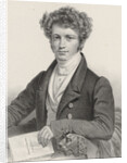 Portrait of the composer and pianist Henri Herz, 1830 by Anonymous