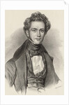 Portrait of the composer and pianist Henri Herz, 1834 by Anonymous