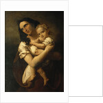 Portrait of the composer Fanny Hensel née Mendelssohn with Son Sebastian, 1833-1834 by Anonymous