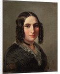 Portrait of the composer Fanny Hensel née Mendelssohn, 1842 by Anonymous