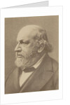 Portrait of the composer Ferdinand von Hiller, 1880 by Anonymous