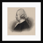 Portrait of the composer Johann Adam Hiller, 1840 by Anonymous