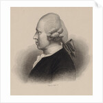 Portrait of the composer Johann Adam Hiller, 1840 by Anonymous