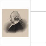 Portrait of the composer Johann Adam Hiller, 1840 by Anonymous