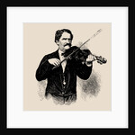 Portrait of the composer Joseph Gungl, 1874 by Anonymous