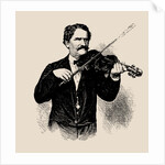 Portrait of the composer Joseph Gungl, 1874 by Anonymous