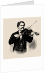 Portrait of the composer Joseph Gungl, 1874 by Anonymous