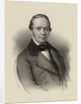 Portrait of the composer Moritz Hauptmann, 1840 by Anonymous