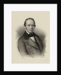 Portrait of the composer Moritz Hauptmann, 1840 by Anonymous