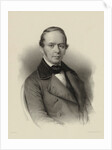 Portrait of the composer Moritz Hauptmann, 1840 by Anonymous
