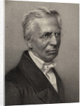 Portrait of the composert and organist Eduard Grell, 1865 by Anonymous