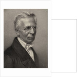 Portrait of the composert and organist Eduard Grell, 1865 by Anonymous