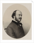 Portrait of the harpist and composer Félix Godefroid, 1855 by Anonymous
