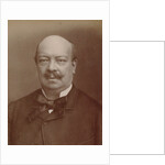 Portrait of the harpist and composer Félix Godefroid, 1890s by Anonymous