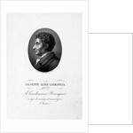 Portrait of the mathematician Joseph-Louis Lagrange, by Anonymous