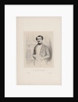 Portrait of the opera singer Alexis Dupont, 1840 by Anonymous