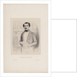 Portrait of the opera singer Alexis Dupont, 1840 by Anonymous