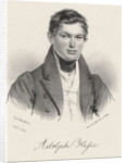 Portrait of the organist and composer Adolph Friedrich Hesse, 1831 by Anonymous