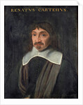 Portrait of the philosopher René Descartes, 17th century by Anonymous