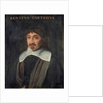 Portrait of the philosopher René Descartes, 17th century by Anonymous