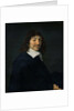 Portrait of the philosopher René Descartes, ca 1649 by Anonymous