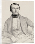 Portrait of the pianist and composer Alexandre Edouard Goria, 1855 by Anonymous