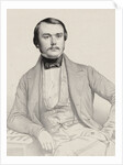 Portrait of the pianist and composer Alexandre Edouard Goria, 1855 by Anonymous