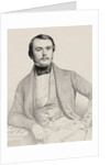 Portrait of the pianist and composer Alexandre Edouard Goria, 1855 by Anonymous