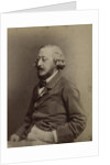 Portrait of the pianist and composer Stephen Heller, ca 1860 by Anonymous