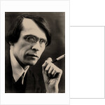 Portrait of the Poet Vladislav Khodasevich, End 1920s by Anonymous