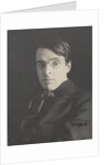 Portrait of the poet William Butler Yeats, 1903 by Anonymous