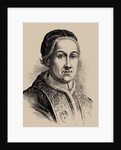 Portrait of the Pope Pius VI, 1889 by Anonymous