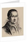 Portrait of the Pope Pius VI, 1889 by Anonymous