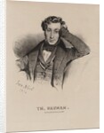 Portrait of the violinist and composer Theodor Haumann, 1834 by Anonymous