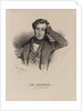 Portrait of the violinist and composer Theodor Haumann, 1834 by Anonymous
