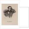 Portrait of the violinist and composer Theodor Haumann, 1834 by Anonymous