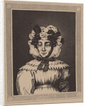 Portrait of the writer Caroline Pichler, c. 1850 by Anonymous