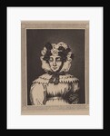 Portrait of the writer Caroline Pichler, c. 1850 by Anonymous