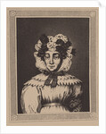 Portrait of the writer Caroline Pichler, c. 1850 by Anonymous