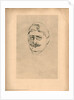 Portrait of the writer Knut Hamsun, 1896 by Anonymous