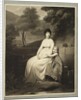 Portrait of Thérésa Tallien and her daughter in a park, 1810s by Anonymous
