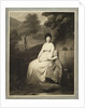 Portrait of Thérésa Tallien and her daughter in a park, 1810s by Anonymous