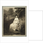 Portrait of Thérésa Tallien and her daughter in a park, 1810s by Anonymous