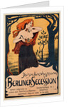 Poster for the Berlin Secession Exhibition, 1899 by Anonymous