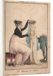 Preparations for the ball: Etruscan Hairstyle, Greek Costume, 1801 by Anonymous