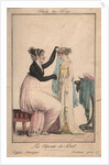 Preparations for the ball: Etruscan Hairstyle, Greek Costume, 1801 by Anonymous