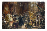 Presentation of Czar Vasili Shuisky by the hetman Stanislaw Zolkiewski at the Warsaw Sejm in 1611 by Anonymous