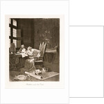 Richelieu and his cats, ca 1868 by Anonymous